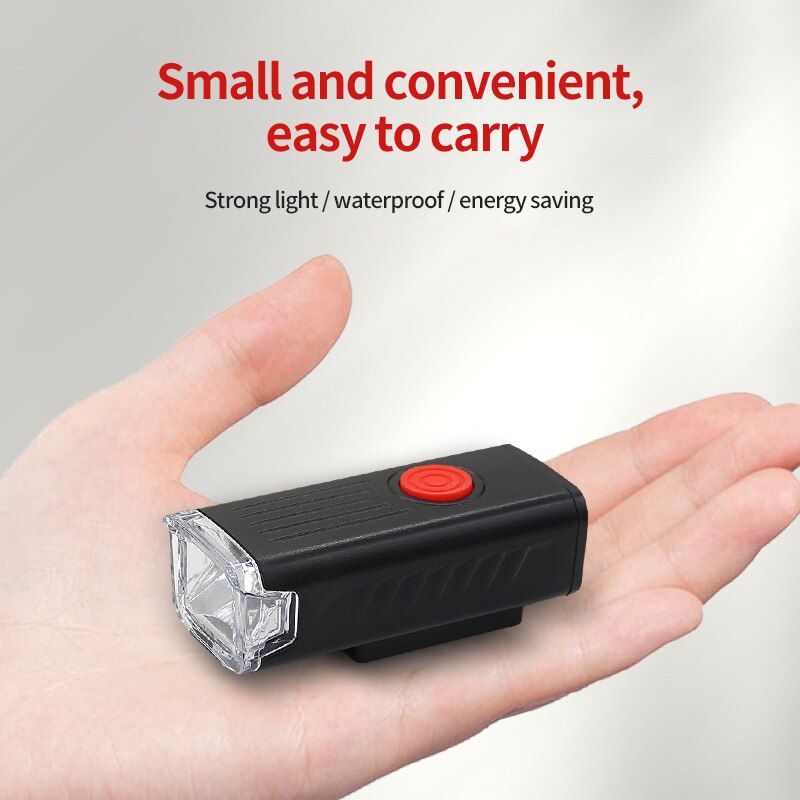 Klein maar krachtige USB fietslamp - 400 Lumen